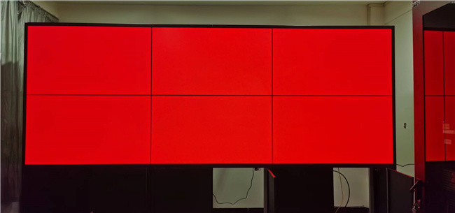 廣西防城港中學(xué)55寸2X3落地機柜