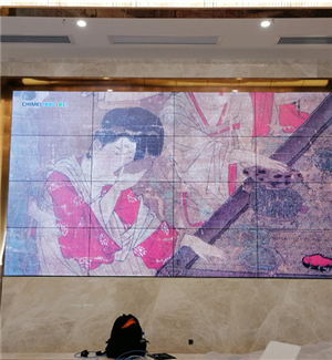 惠州市國(guó)韻雍庭營(yíng)銷中心55寸3.5mm4X4+處理器+液壓支架